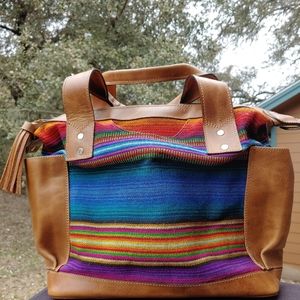 DC Bags - Guatemalan/Leather Bag - Medium